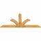 Ekena Millwork Richland Rough Sawn Timber Gable Bracket, Western Red Cedar, 84"W x 42"H x 2"D x 6"F, 12/12 Pitch GBW084X42X0206RIC00RWR - alternate 5